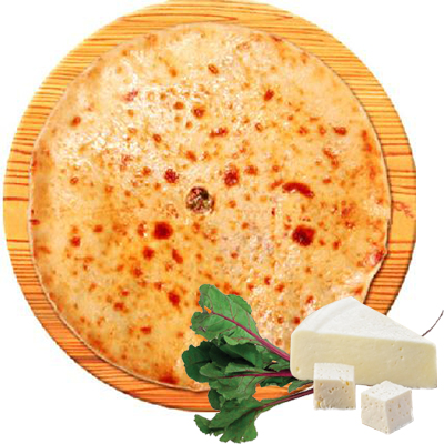 Пирог с сыром и свекольными листьями / Цахараджин